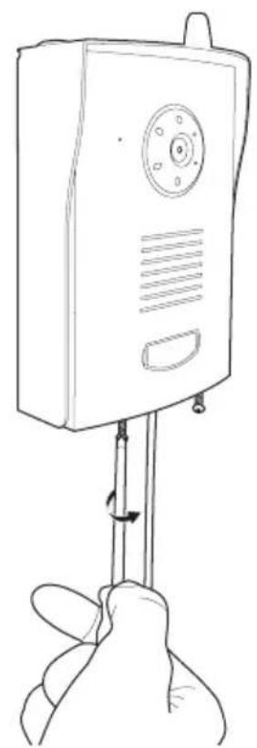 THOMSON 512166 - - Installation de la platine de rue - 5