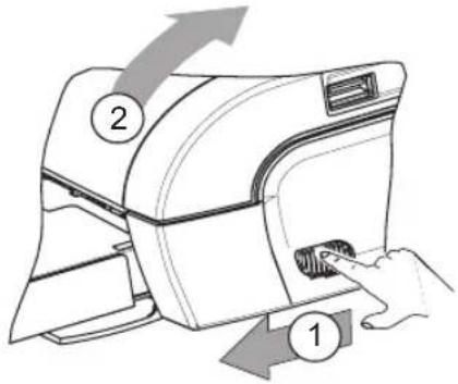 AGFA AP1100 - Instalación de la cinta - 1