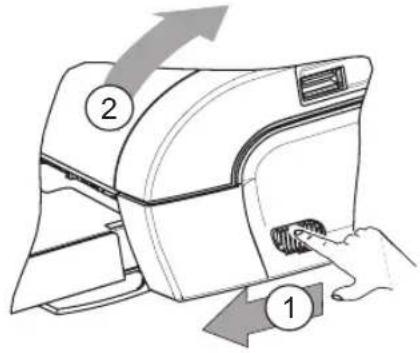 AGFA AP1100 - Installatie van het lint - 1