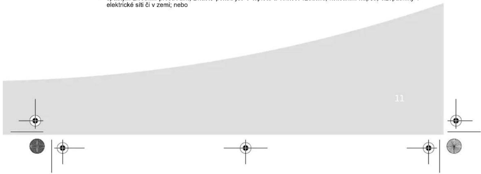 elektrické síti či v zemi; nebo 11