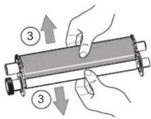 AGFA AP2700 - instalacion de la cinta - 2