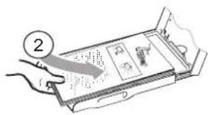 AGFA AP2700 - A papir behelyzese - 3