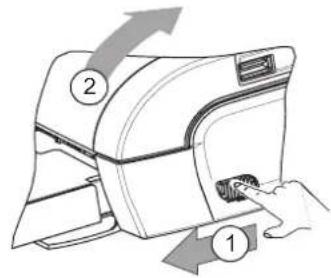 AGFA AP2700 - Installatie van het lint - 1