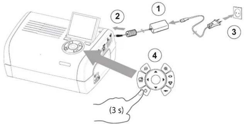 AGFA AP2700 - Setting up the printer - 1