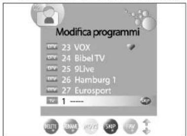 Tevion LCD TV 2202 - Spostamento di emittenti - 1
