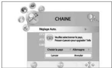 Tevion LCD TV 2202 - MÉMORISATION AUTOMATIQUE DES CHAÎNES - 1