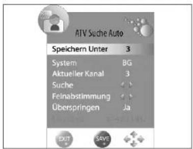 Tevion LCD TV 2202 - MANUELLE SENDERSUCHE FÜR ANALOGEN EMPFANG - 1