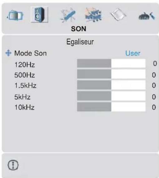 TechLine TL42LC735 - Egaliseur - 1