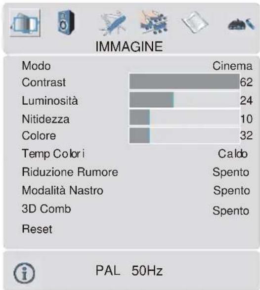 TechLine TL42LC735 - Menu imagine - 1