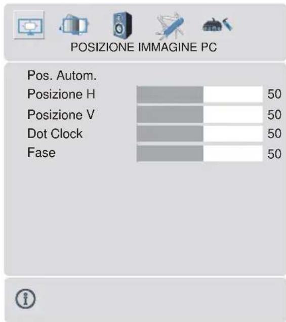 TechLine TL42LC735 - Menu posizione imagine PC - 1