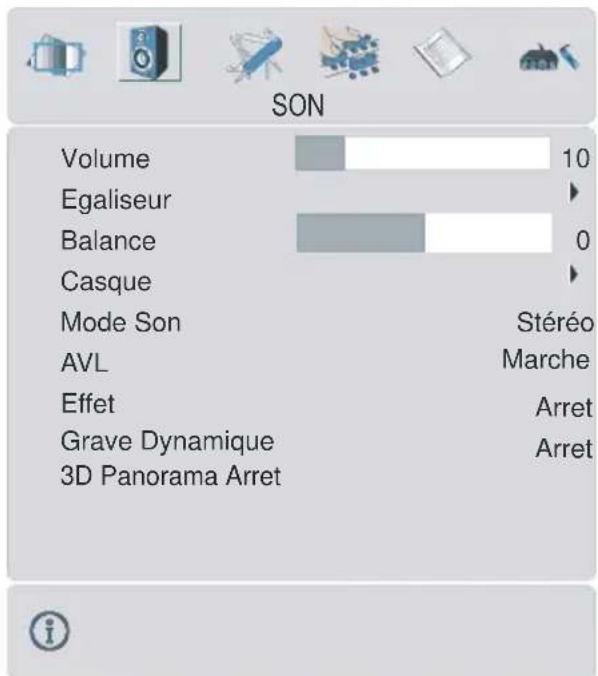 TechLine TL42LC735 - Menu Son - 1
