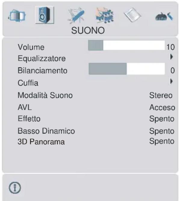 TechLine TL42LC735 - Menu suono - 1