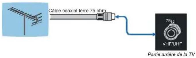 TechLine TL42LC735 - Branchementdel'antenne - 1