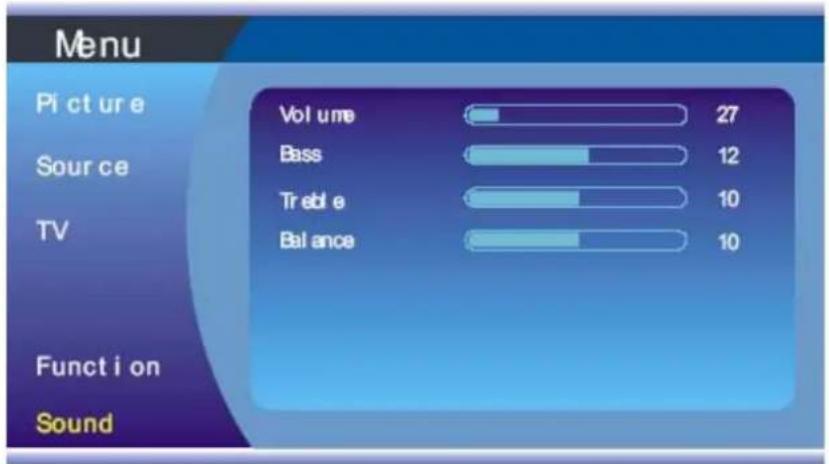 Soundmaster TVB1900 - Utilisation du menu - 6