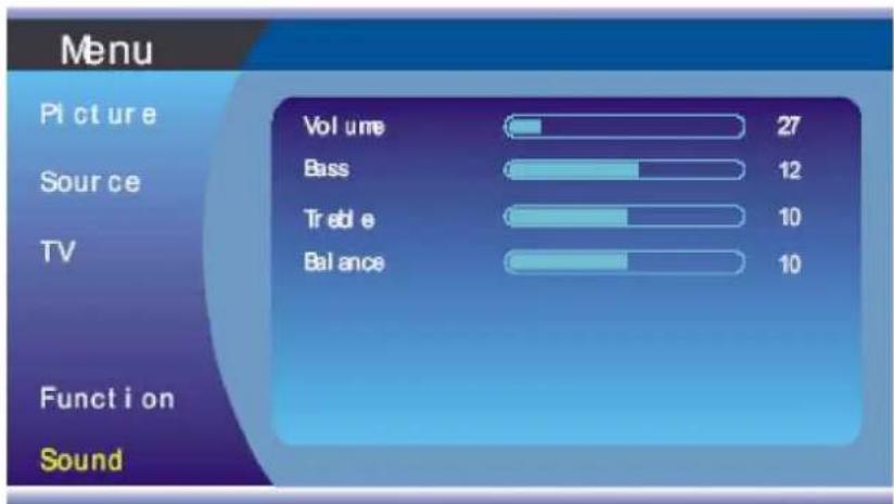 Soundmaster TVB1900 - Menu bediening - 5