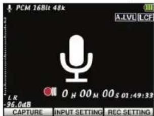 TASCAM DRV1HD - Capture d'une image comme fond de fichier audio - 1
