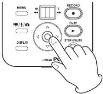 TASCAM DRV1HD - Réglage du volume de lecture - 1