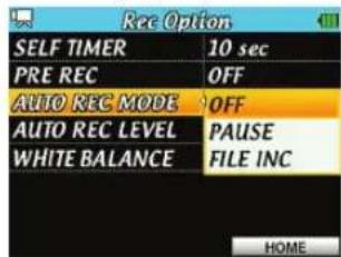 TASCAM DRV1HD - Fonctions d'enregistrement automatique (AUTO REC) - 2