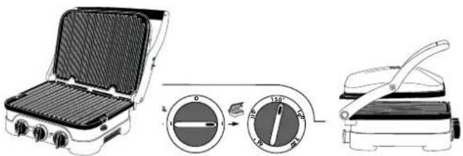 CUISINART Griddler Pro GR40E - Consigli per l'utilizzo - 1