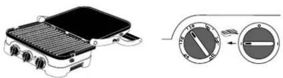 CUISINART Griddler Pro GR40E - -MISCHFUNKTION - 1