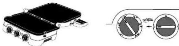 CUISINART Griddler Pro GR40E - FUNKTION PLANCHA - 1
