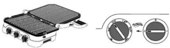 CUISINART Griddler Pro GR40E - FONCTION BARBECUE - 1