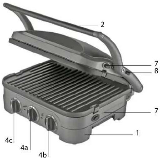 CUISINART Griddler Pro GR40E - EINLEITUNG - 1