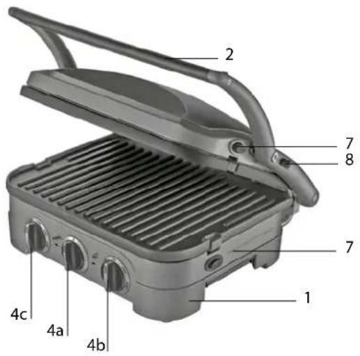 CUISINART Griddler Pro GR40E - INTRODUZIONE - 1