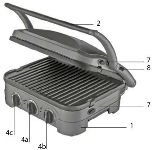 CUISINART Griddler Pro GR40E - 2.PRODUCT FEATURES - 2
