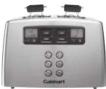 CUISINART CPT440E - Gebruik van het broodjes-hulpstuk - 1
