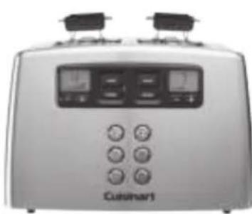 CUISINART CPT440E - Utilizzo dell'accessorio scalda-cornetti - 1