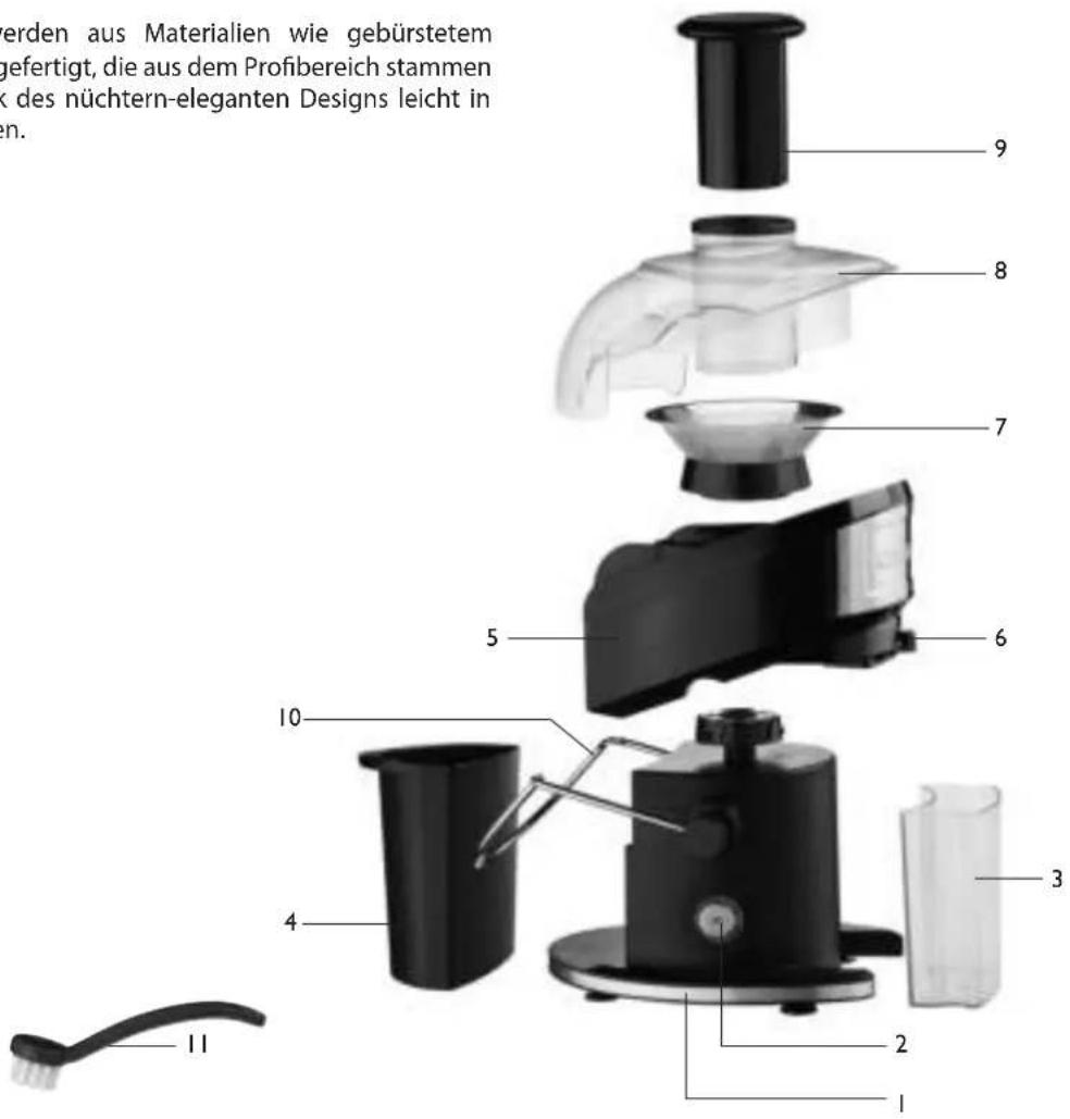 CUISINART CJE500E - EIGENSCHAFTEN DES PRODUKTS - 1