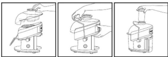 CUISINART CJE500E - UTILISATION - 2