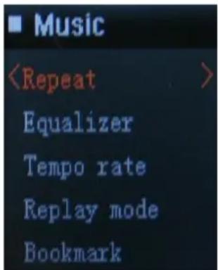 Ricatech RC660 - Sub-menu description: - 2