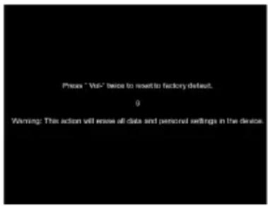 Ricatech RATAB1005 - Fabrieksinstellingen herstellen - 1