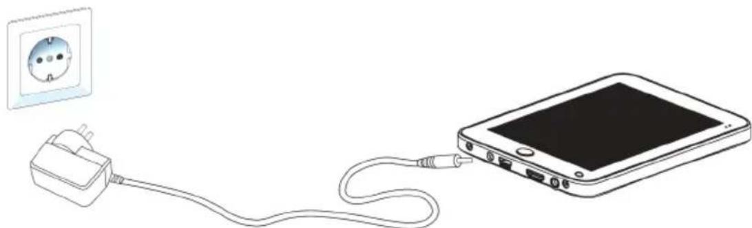 Ricatech TAB1004 - CHARGING THE BATTERY - 1