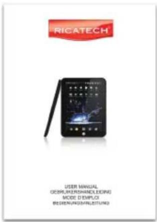 Ricatech TAB1004 - ATTENTION - 8