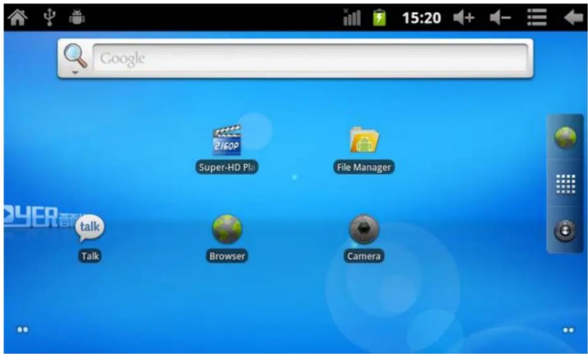 Ricatech TAB07 - Definition for the icons of the Functions - 1