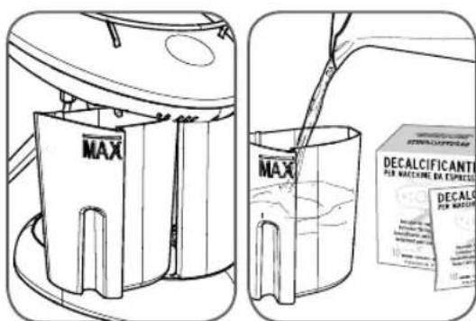 MAX MAX DECALCIFICANTI PER MACARE DA ESPRESSO DECALC PER MACARE