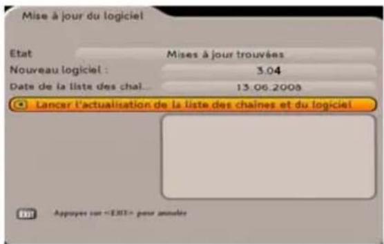 KATHREIN UFS 733 - MISE À JOUR IMMÉDIATE DU LOGICIEL - 2