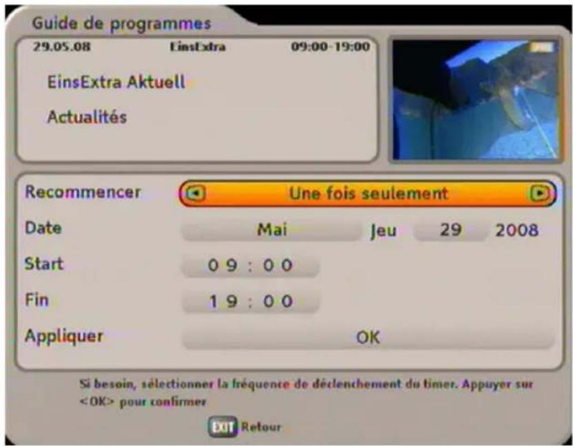 KATHREIN UFS 733 - Emission non présente dans l'EPG : - 2