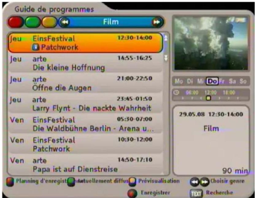 KATHREIN UFS 733 - VUE GENRES - 1