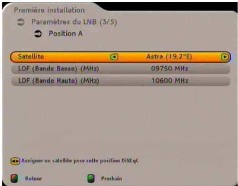 KATHREIN UFS 733 - Sélection de satellite - 2