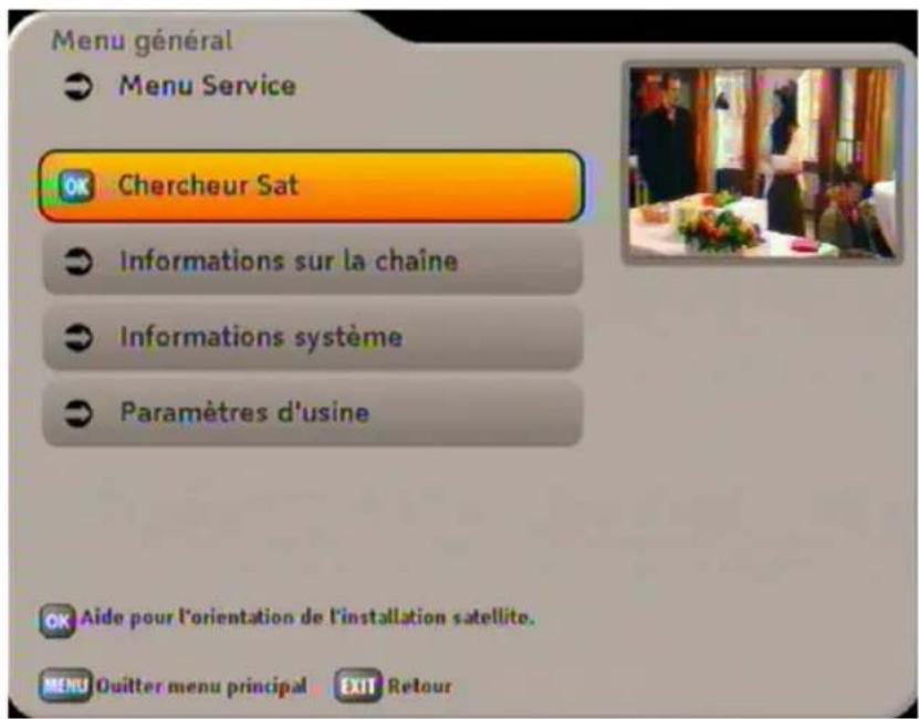 KATHREIN UFS 733 - MENU SERVICE - 1
