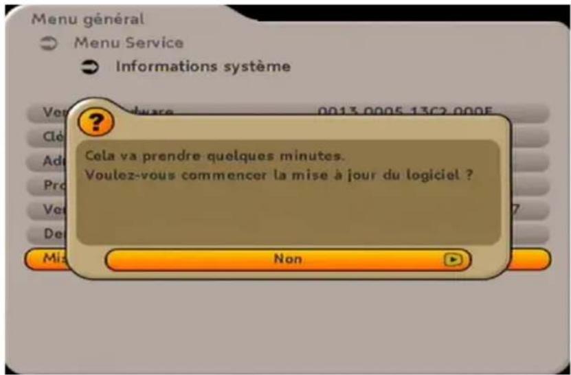 KATHREIN UFS 733 - MISE À JOUR DU LOGICIEL - 1