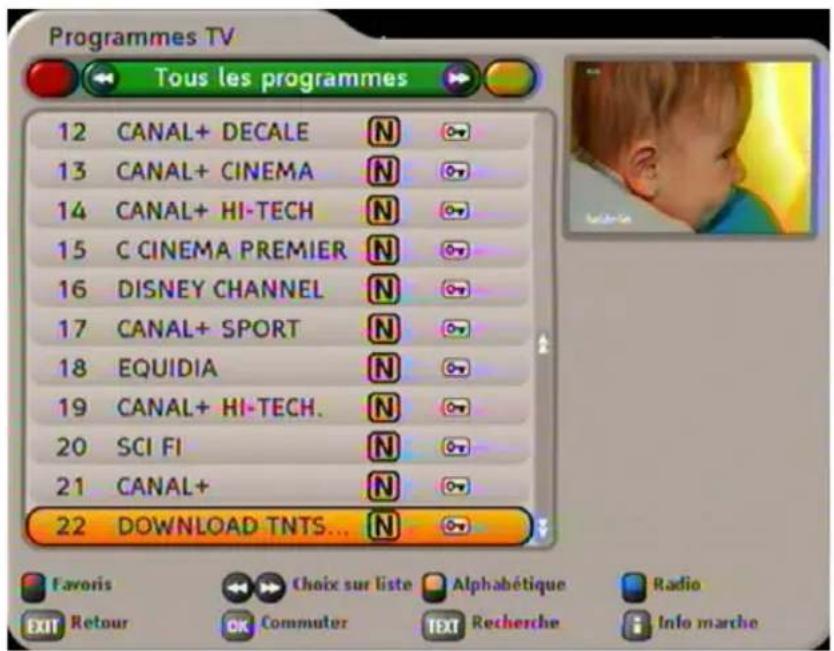 KATHREIN UFS 733 - RECHERCHE DES CHAÎNES - 2