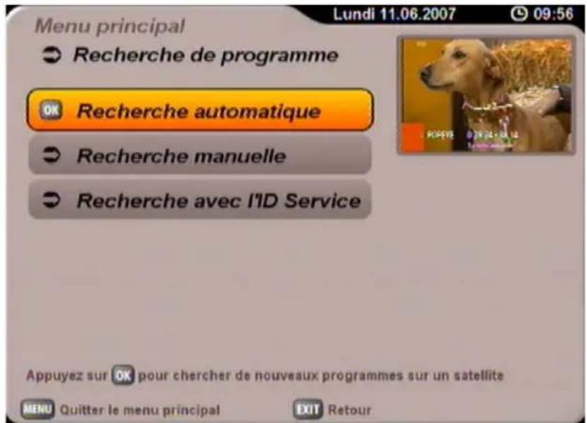 KATHREIN UFS 705 - RECHERCHER DES PROGRAMMES (RECHERCHE DE PROGRAMME) - 1