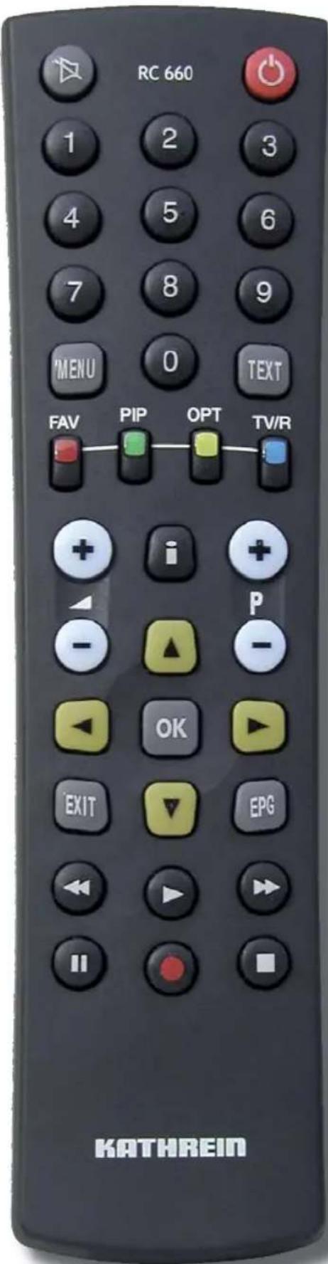 KATHREIN UFS 705 - TÉLÉCOMMANDE - 16