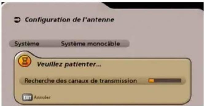 KATHREIN UFS 705 - INSTALLATION INITIALE : Système monocâble (automatique) - 3