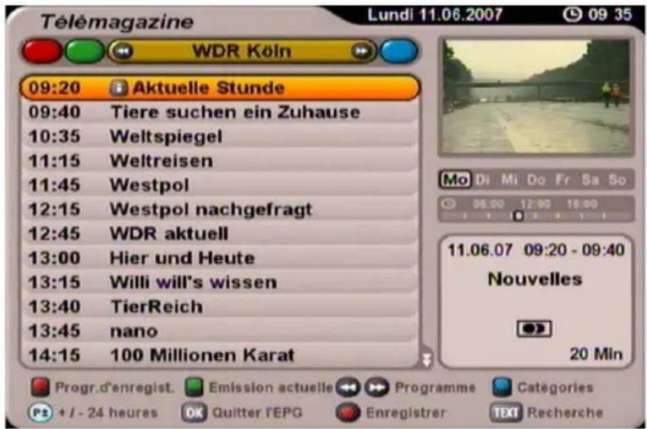 KATHREIN UFS 705 - VUE APERÇU (TÉLÉMAGAZINE) - 1